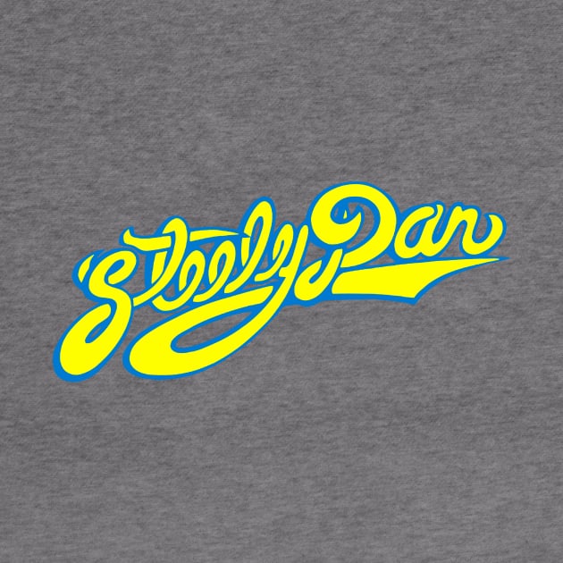 Steely Dan Vintage Logo Tribute by robotbasecamp